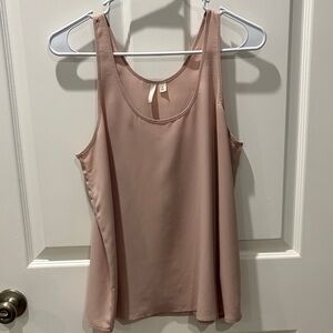 Women's Blush Pink Sleeveless Top